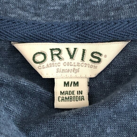 Orvis Linen Blend 3/4 Sleeve Tunic Top - Picture 3 of 10